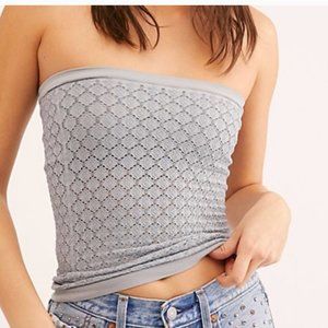 Free People Honey Textured Tube Top